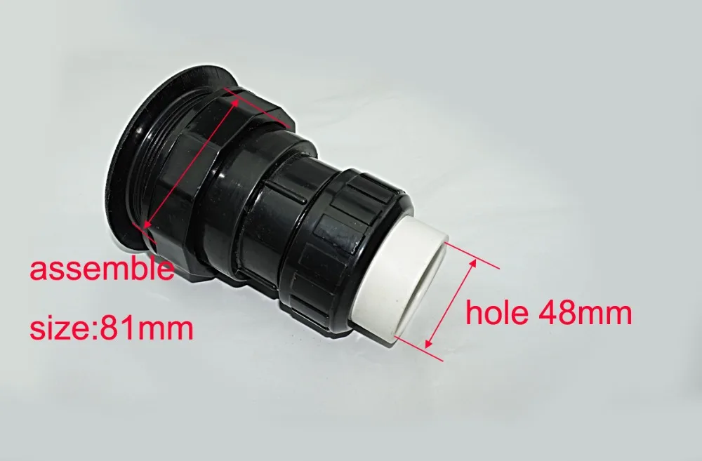 Сушилка для горячей ванны портативный черный Слив спа легко разряжается всех