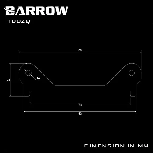 Barrow TBBZQ компоненты для расширительной платформы Intel CPU block Lga115x компьютера barrow