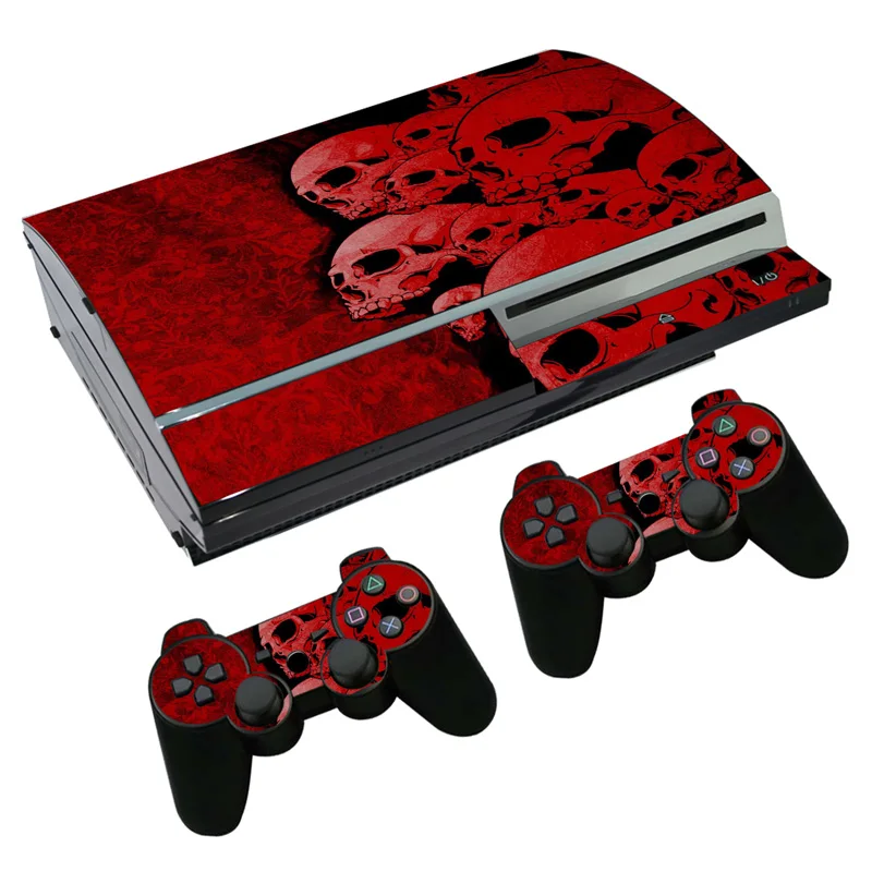 Каратель кожи Стикеры наклейка для PS3 жира Игровые приставки 3 консоль и контроллеры для PS3 жира шкуры виниловая клеящаяся пленка