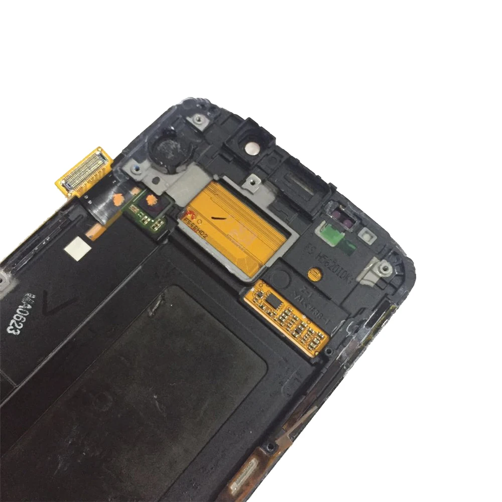 Супер Amoled для Samsung Galaxy S6 Edge G925 G925F G925A ЖК дисплей с рамкой сенсорный экран