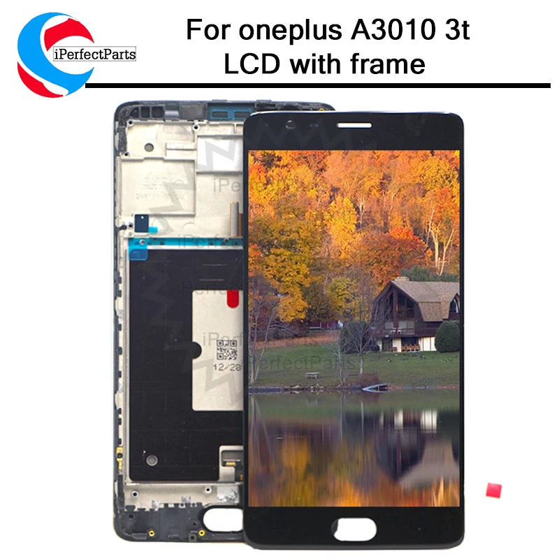 5 &quotдля Oneplus 3 T ЖК дисплей аксессуары для замены One plus A3010 A3000 three|lcd screen display|lcd digitizerlcd