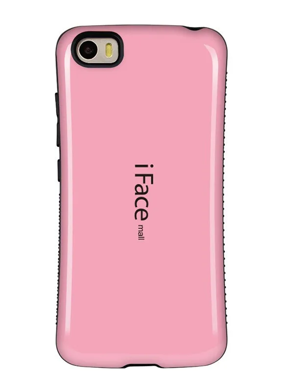 Сверхпрочный чехол iFace Mall для Xiaomi 5 Mi5, ударопрочный чехол на заднюю панель, жесткий корпус, полная защита для Xiaomi 4 Mi4, чехол для телефона - Цвет: Mi5 Pink