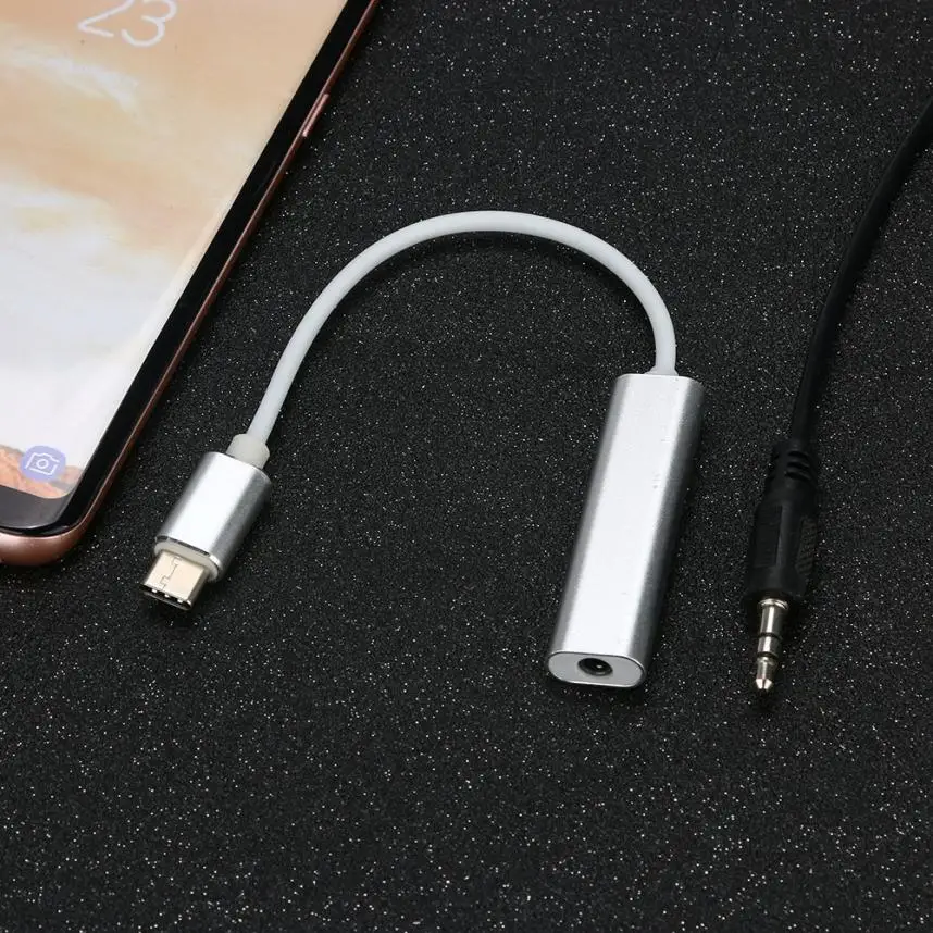 Новый аудио кабель адаптер Внешний Тип C Usb звуковая карта USB 3 5 мм разъем для