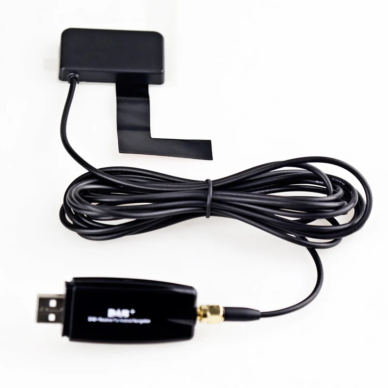 Автомобильный DVD DAB/DAB+ usb донгл тюнер/коробка USB цифровой Аудио вещательный приемник включает антенну работает для Европы