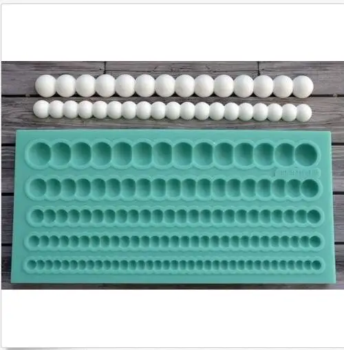 Силиконовые жемчужные свадебные Рождественские форма для украшения тортов