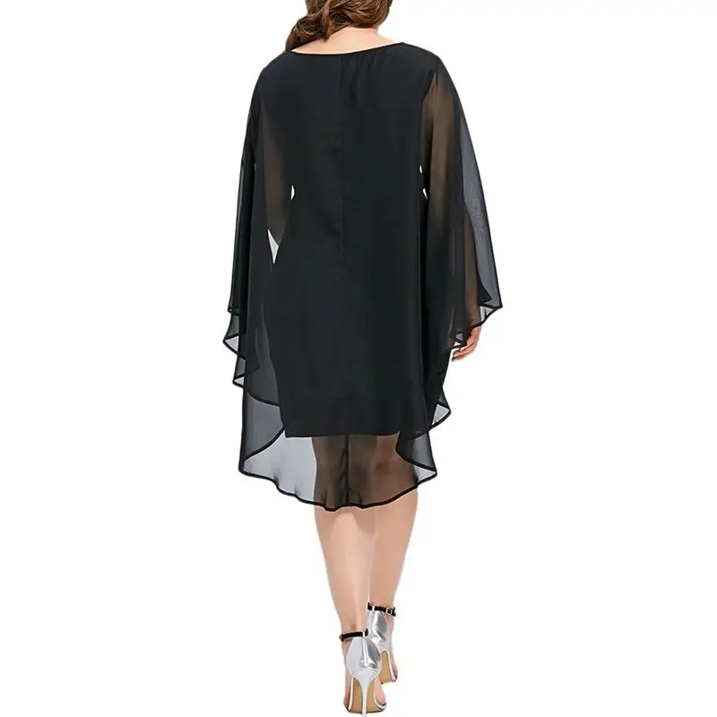 2018 мода в Европе и США большой Размеры кружевное платье кусочкам сексуальное XXXXXL