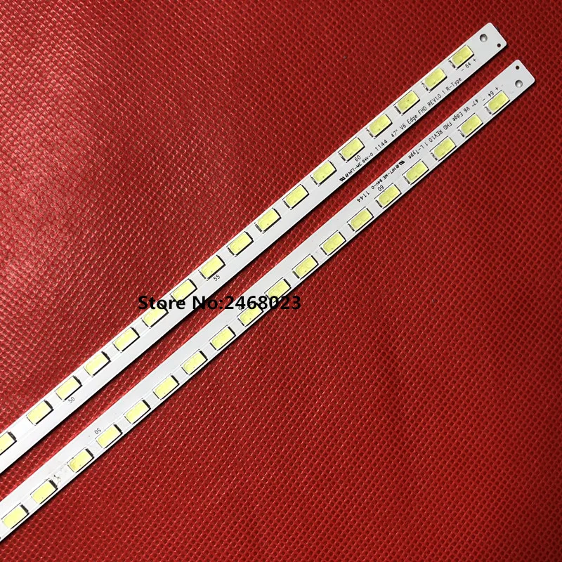 Из 2 предметов * 64 светодиодный Светодиодный подсветка полосы 47 &quotV6 край 6920L-0089B