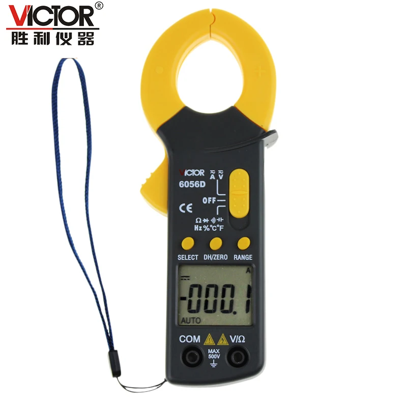 Клещи-мультиметр Victor VC6056D 600 А 32 мм с черной сумкой | Инструменты