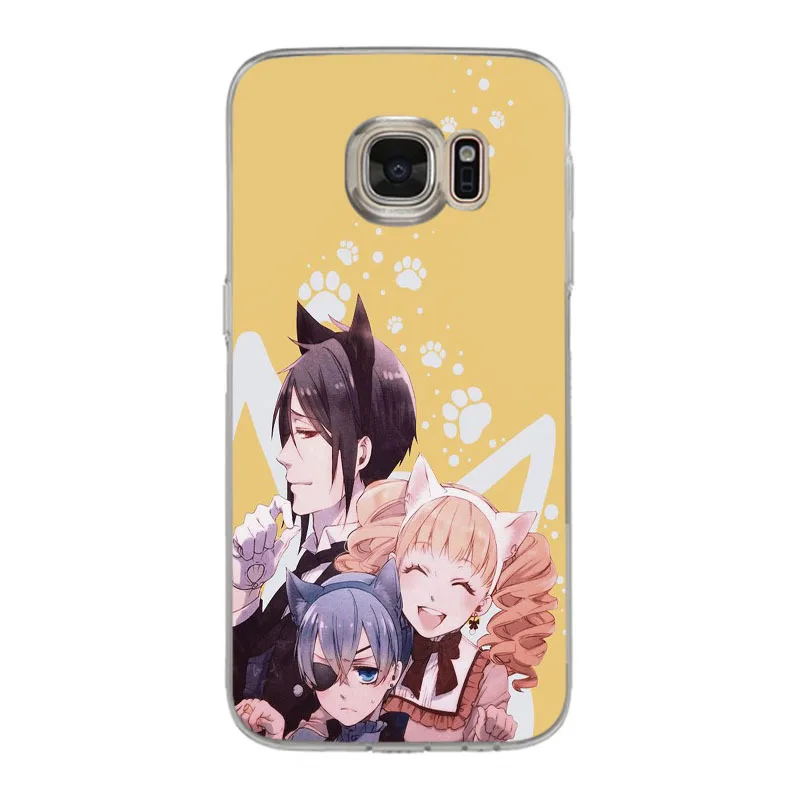 Yinuoda японский аниме Черный Дворецкий Kuroshitsuji шаблон чехол для телефона samsung galaxy s9