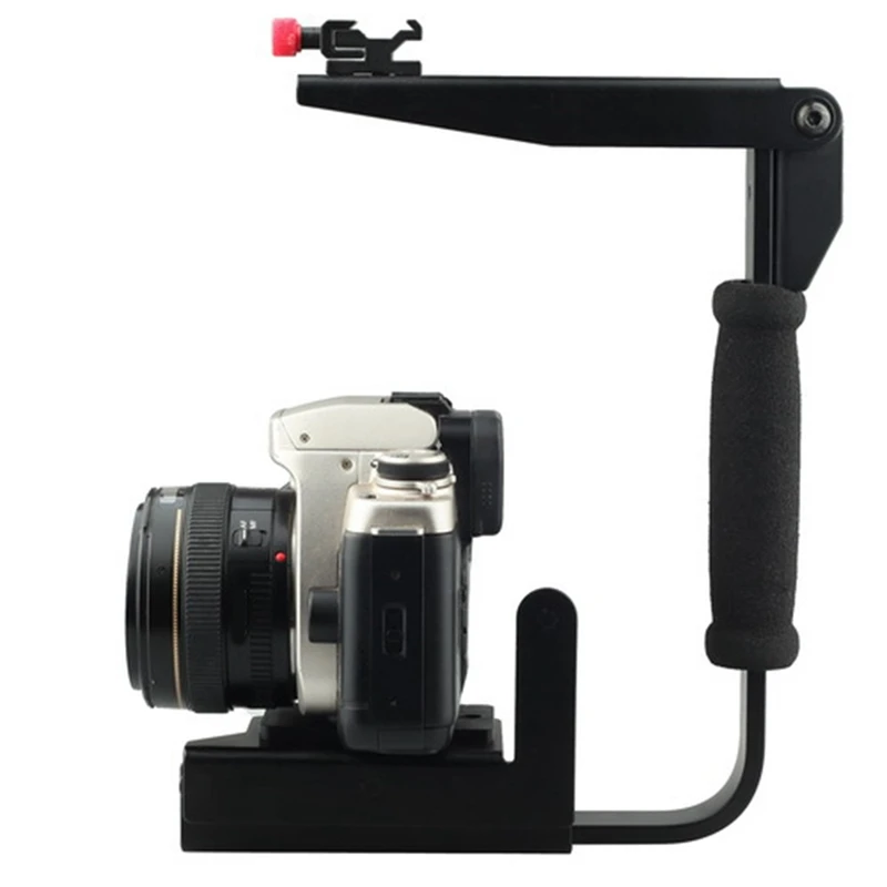 U-образный A900 быстросъемный кронштейн для вспышки Speedlite 120/135 камеры Canon Nikon Pentax Olympus