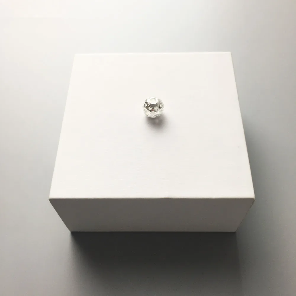 Элегантные искусственные бусины из серебра 925 пробы в стиле Томаса для