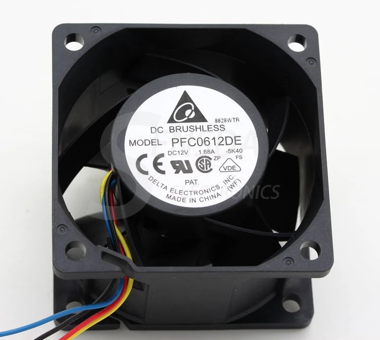 Для delta PFC0612DE 6 см 60 мм 6038 DC 12 В 1 68a Инверторные вентиляторы охлаждения сервера ЦП