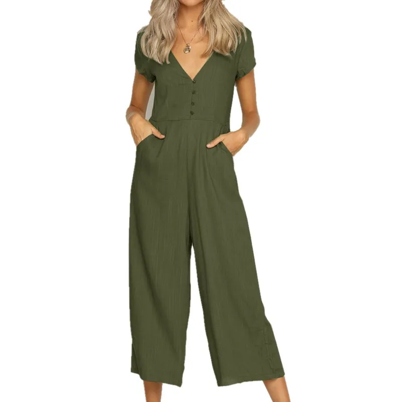 Женский клубный комбинезон с v-образным вырезом игровой костюм коротким рукавом