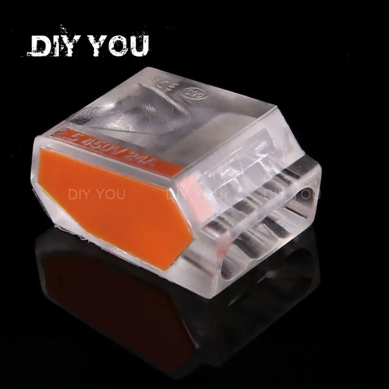 5/10 шт. мини Клеммная колодка с быстрым нажимом|Соединители| |