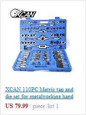 Винтовой кран XCAN HSS из стали с титановым покрытием, спиральный метрический резьбовой кран M2/M2.5/M3/M3.5/M4/M5/M6, ручной кран TR