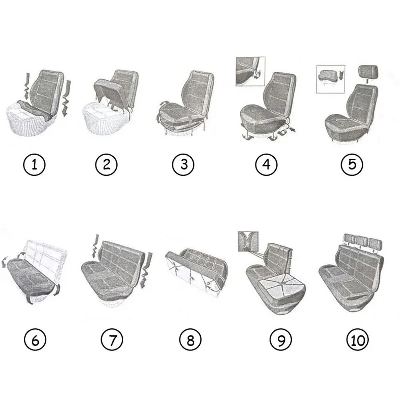 Чехлы для автомобильных сидений аксессуары внутреннего сиденья mazda 2 demio 3 axela bk bl