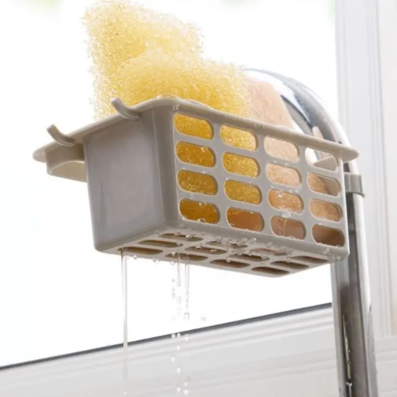 1 шт. пластиковая подставка для полотенец кухонной раковины|Подставки хранения и