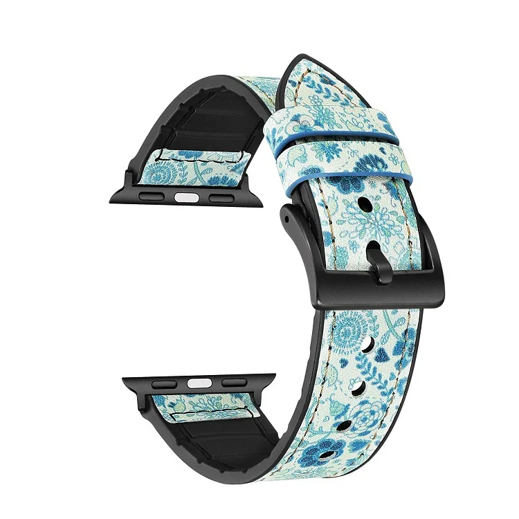 Кожаный ремешок Mdnen для часов Apple Watch IWatch Series 1 2 3 4, ремешок 42 мм/44 мм, ремешок для наручных часов Apple Watch 4 Band
