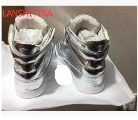 LANSHITINA 2017 мода повседневная мужчины горячей бренда кожа высшего качества обувь 2