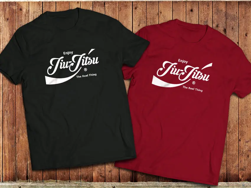 

100% Cotton for Man Shirts Jiu Jitsu T-Shirt, Martial Artists, Brazillian Jiu Jitsu Tee. Print Tee Shirts