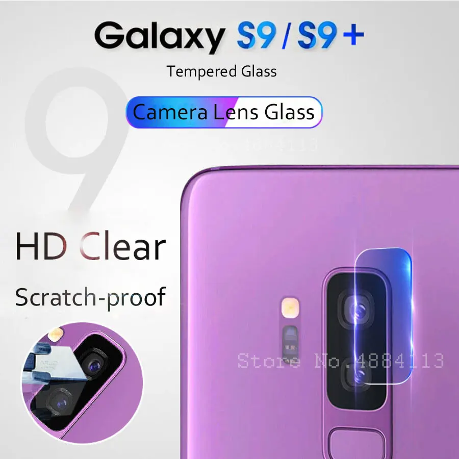 Камера объектив закаленное Стекло для samsung Galaxy S9 плюс сзади стекло линзы S 9 S9Plus