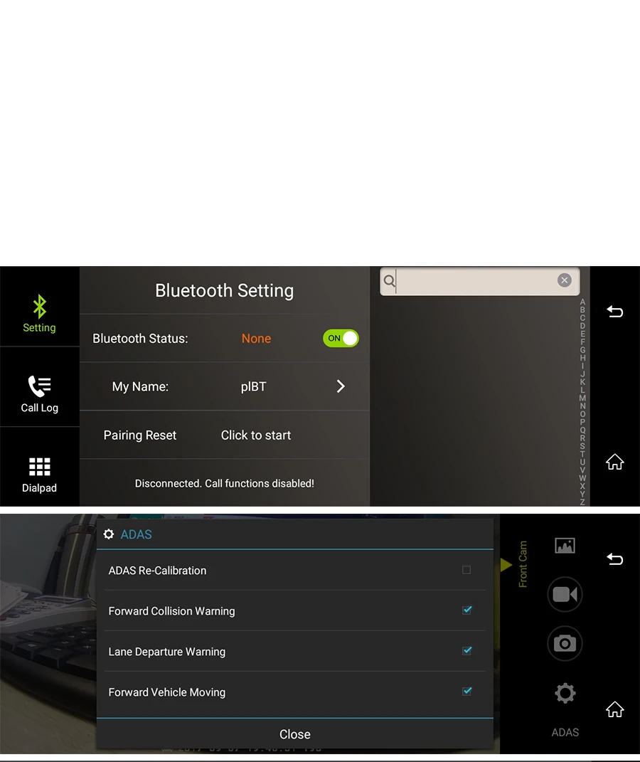 TOPSOURCE Pro Автомобильный видеорегистратор gps 3g/4G 6,8" Android 5,0 Автомобильная камера wifi 1080P видео регистратор dashcam видеорегистратор парковки мониторинг