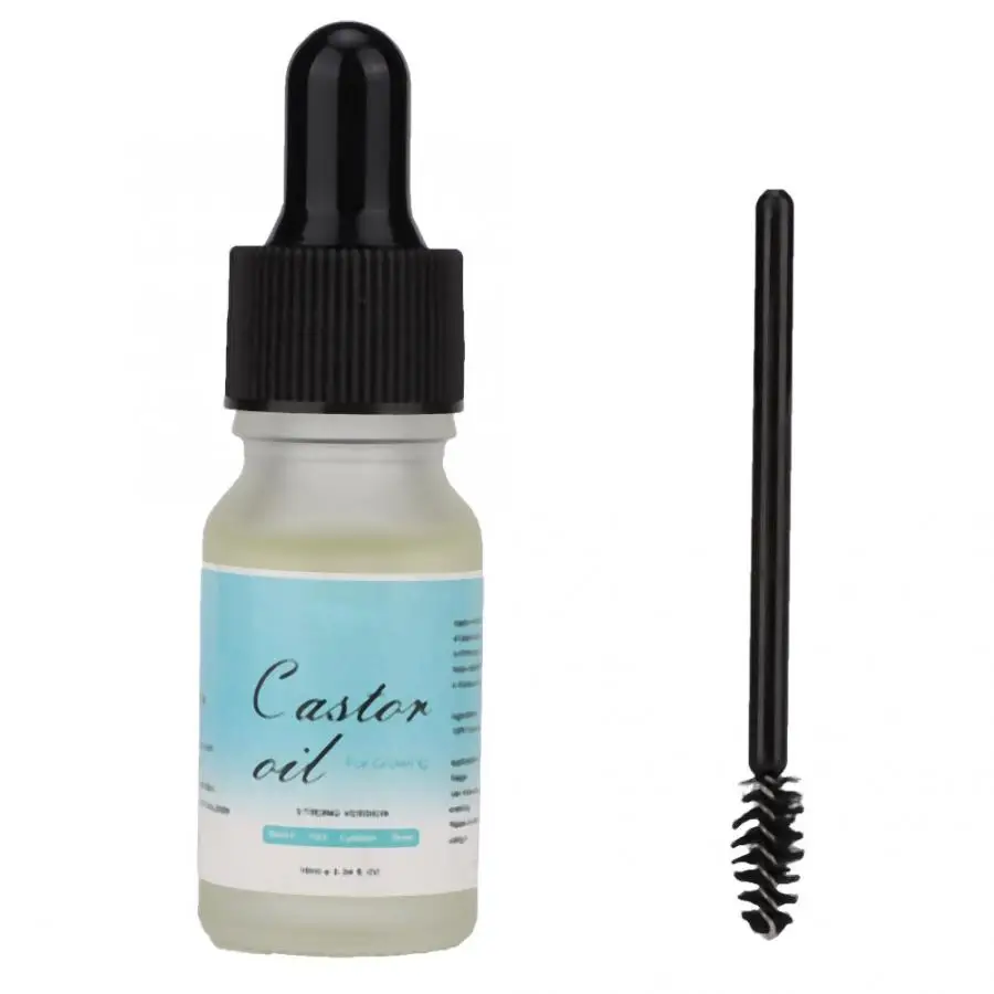 Натуральное касторовое масло для роста ресниц жидкая сыворотка