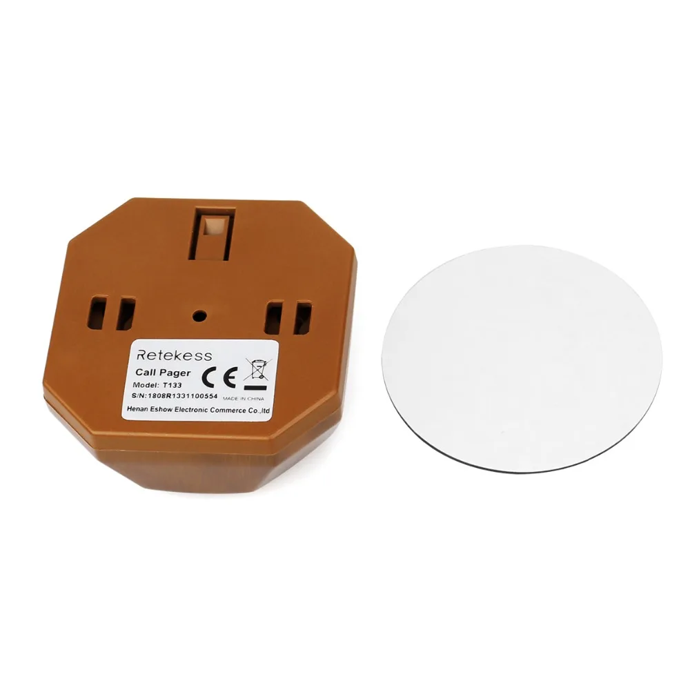 Retekess T133 433MHz Call Button Transmitter Bell Pager for Wireless Calling System Restaurant Equipments F9426A | Компьютеры и офис