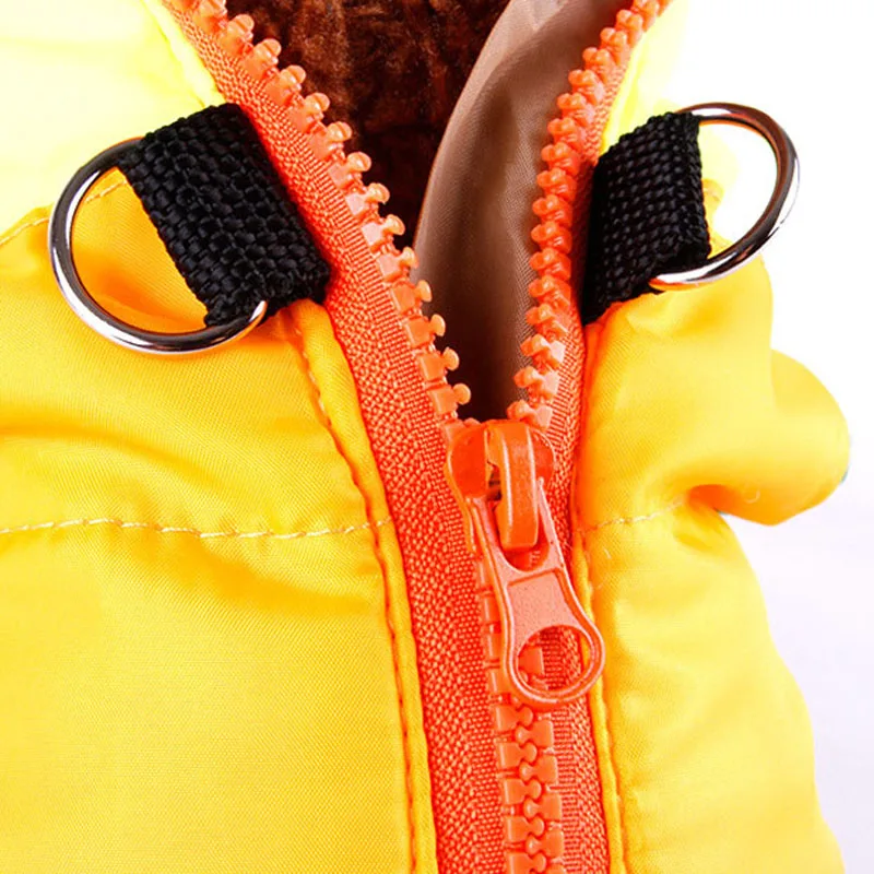 Pet Одежда Щенок жилет теплая одежда с принтом в виде собак для маленьких зимние