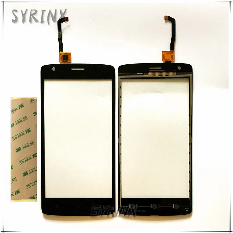 Syrinx 3m Tape Touch Screen Digitizer For Fly FS510 Nimbus 12 FS 510 Touchscreen Sensor Front Glass Panel Lens Touchpad | Мобильные