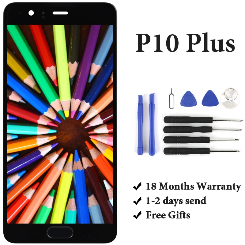5 ''для P10 Plus LCD сенсорный экран для детской сборки с бесплатной заменой