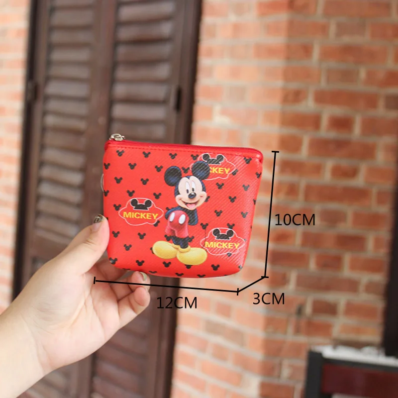 Disney мультфильм Микки Маус короткий женский кошелек девочка игрушка Сумка