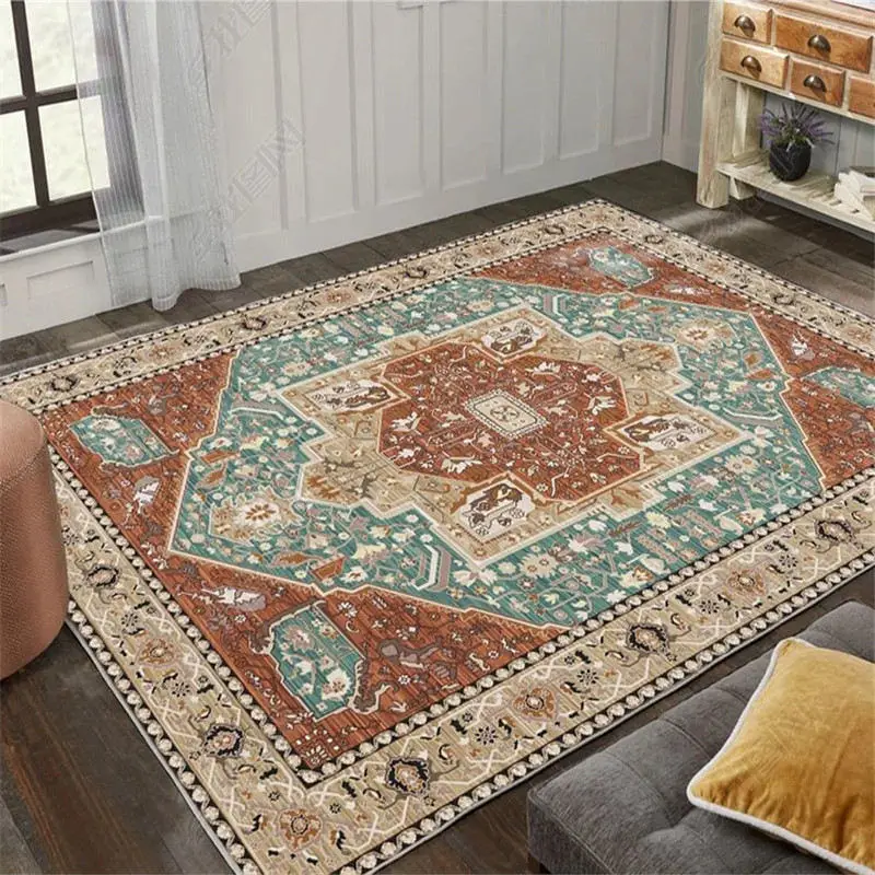 12 Американский стиль, Винтаж, 200x300 см, ковер для гостиной, спальни, Цветочный, для кабинета, большие ковры, ТАПИС, нескользящий, напольный, дверной коврик - Цвет: 12