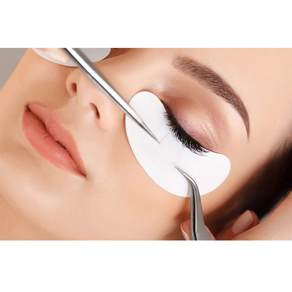 Бумажные накладные ресницы для наращивания макияжа патчи под глаза ресниц