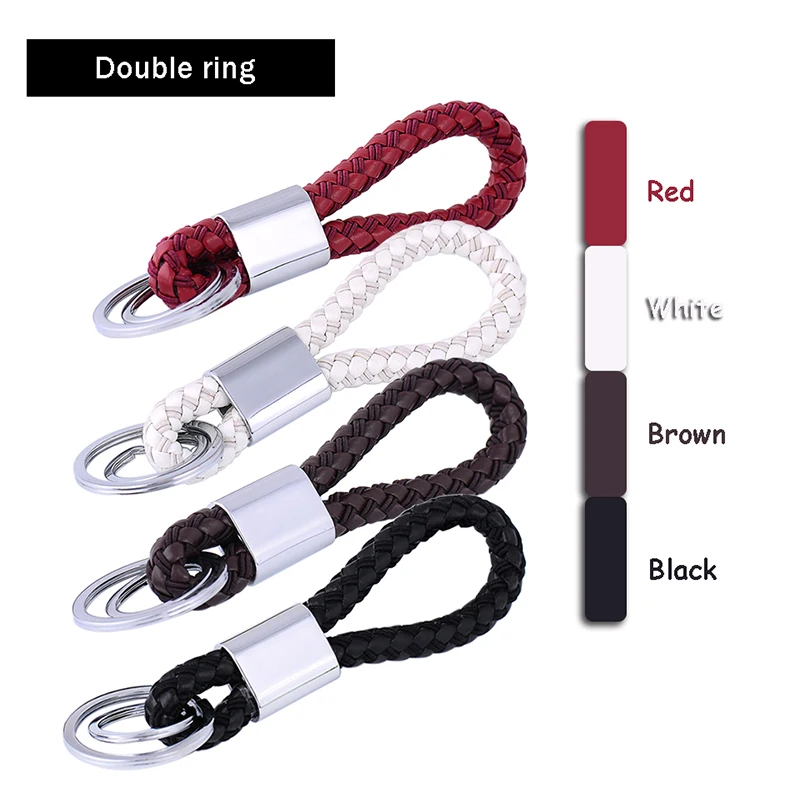 Car-Styling 1Pcs Stainless Steel Car Key Ring for Hyundai Creta Tucson BMW X5 E53 VW Golf 4 7 5 Tiguan Kia Rio Sportage 2017 | Автомобили