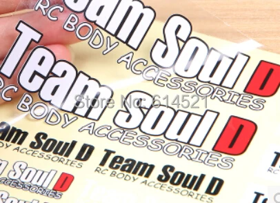 

Transparent Sticker clear sticker with gold foil writing