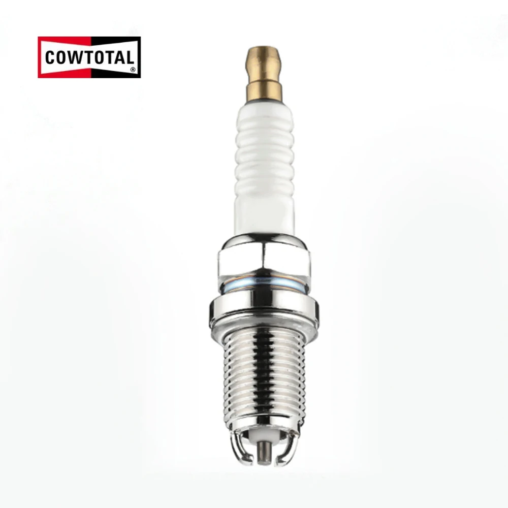 COWTOTAL Platinum Spark Plug for Volkswagen Touareg Porsche 911 Boxster Cayman Cayenne Audi A6 A8 OE BKR6EQUP ( Pack of 4 ) | Автомобили и