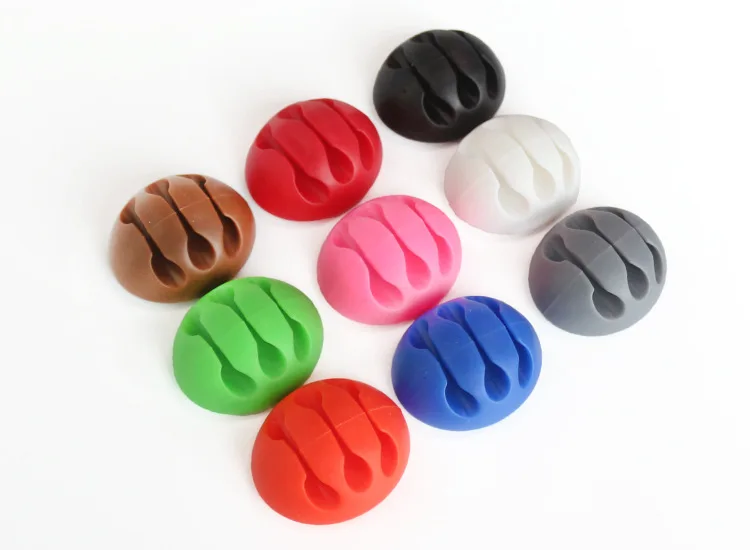 10 единиц кабельный провод Настольный однотонный шнур питания кабель для