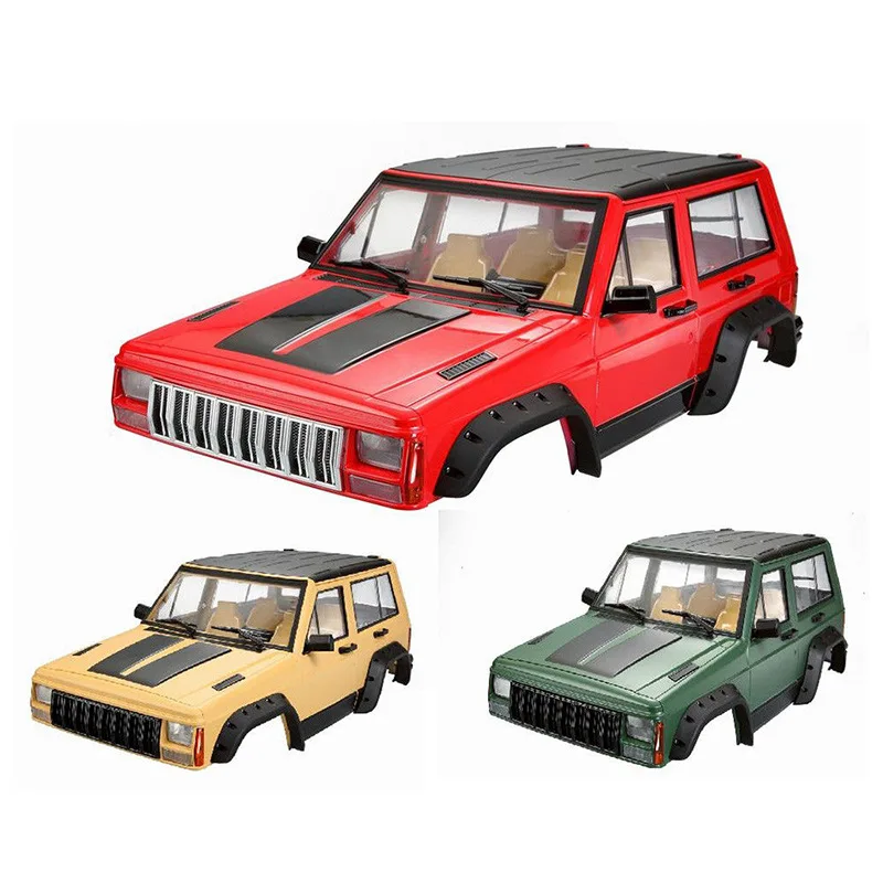 1 шт. жесткий пластиковый корпус колесной базы 313 мм Cherokee для 1/10 RC Crawler Axial SCX10 и II 90046