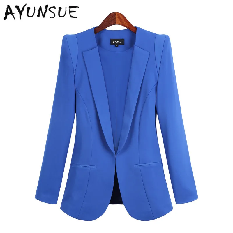 Новинка 2020 Женский блейзер базовые куртки облегающее пальто блейзеры