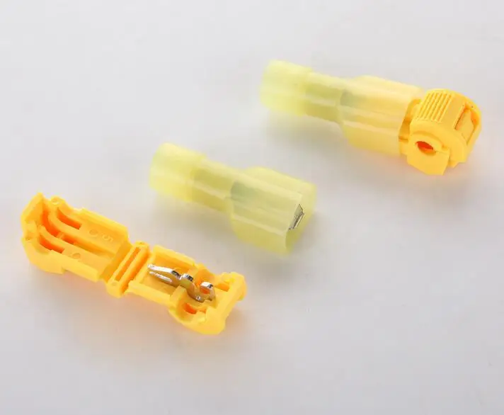 10 шт. желтые коннекторы для быстрого сращивания проводов|connector cable|connector softwareset nail |