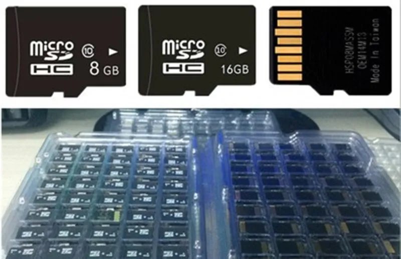 Реальная емкость! 100 шт./лот 8 ГБ 16 32 картридер 2 микро sd карта TF Micro карты памяти для