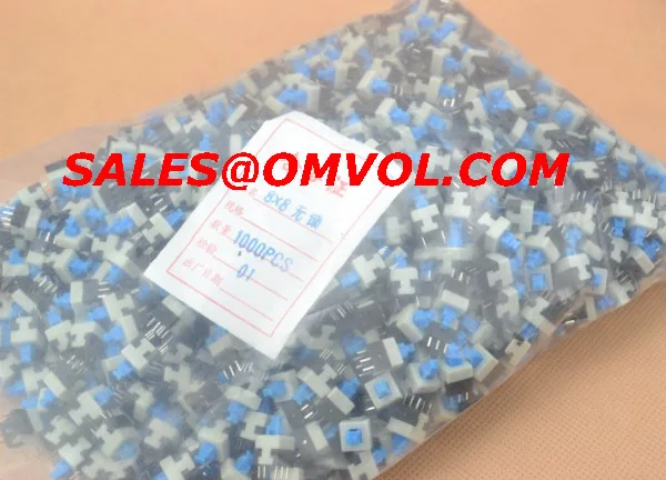 Кнопочный переключатель Тактильный кнопочный тактовая кнопка KFC 8X8 без замка|switch