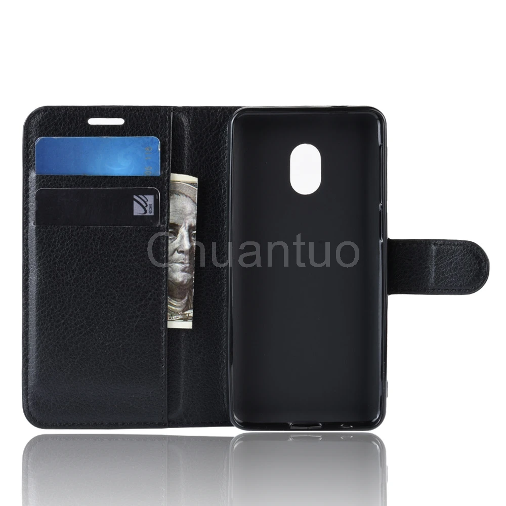 Модный чехол кошелек из искусственной кожи для Alcatel 1C 2019 5003D защитный флип задней