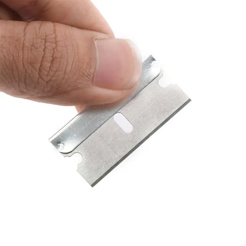 5Pcs Ceramic Glass Oven Window Tinting Razor Scraper Stainless Steel 1.57''Blade