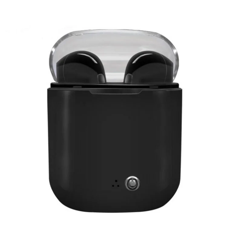 5 шт./лот бесплатная доставка I7s кристальная крышка Bluetooth наушники беспроводные