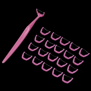 1 держатель и 20 шт. зубная нить межзубная кисточка палочка зубочистка и зубная нить для глубокой чистки полости рта зубная нить для выбора 18 см * 3,5 см