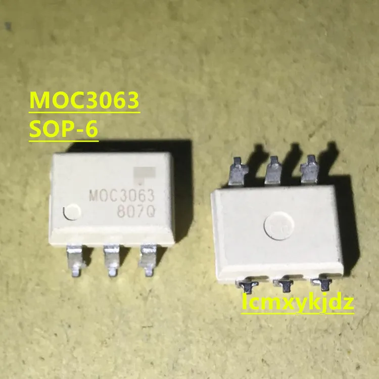10 шт./лот MOC3063 MOC3063M MOC3063SR2M DIP 6/SOP 6 новый оригинальный Оригинальный Бесплатная