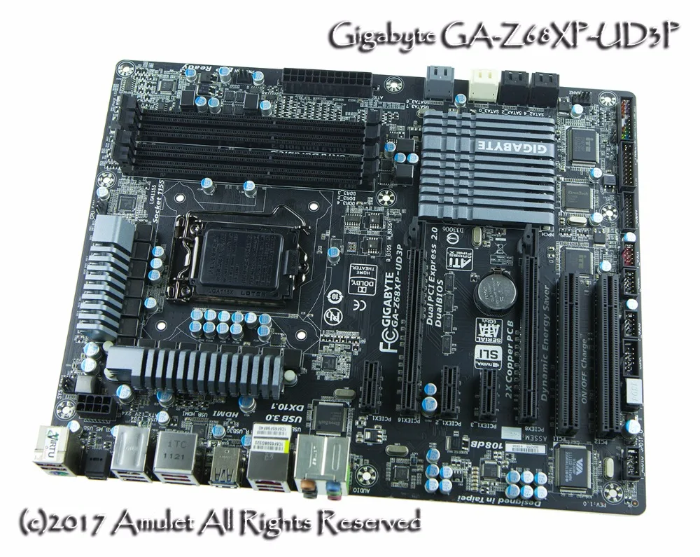 For Gigabyte GA-Z68XP-UD3P Z68 1155 Motherboard Z68XP-UD3 LGA i3 i5 i7 DDR3 32G ( Alternative P8Z68-V LX PRO Deluxe GEN3 ) | Компьютеры и
