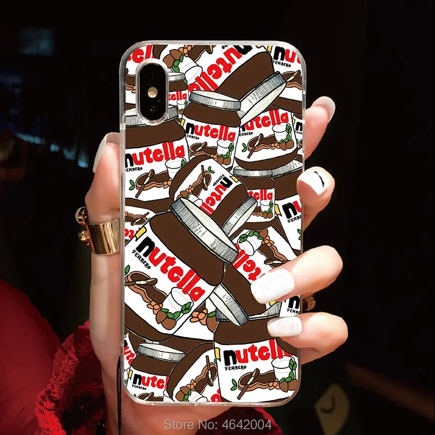 Чехол Для Doogee N20 Y9 plus X70 X60L X55 X53 X50 L X30 X20 N10 Y7 Y8C Y8 Nutella мягкий силиконовый чехол из ТПУ